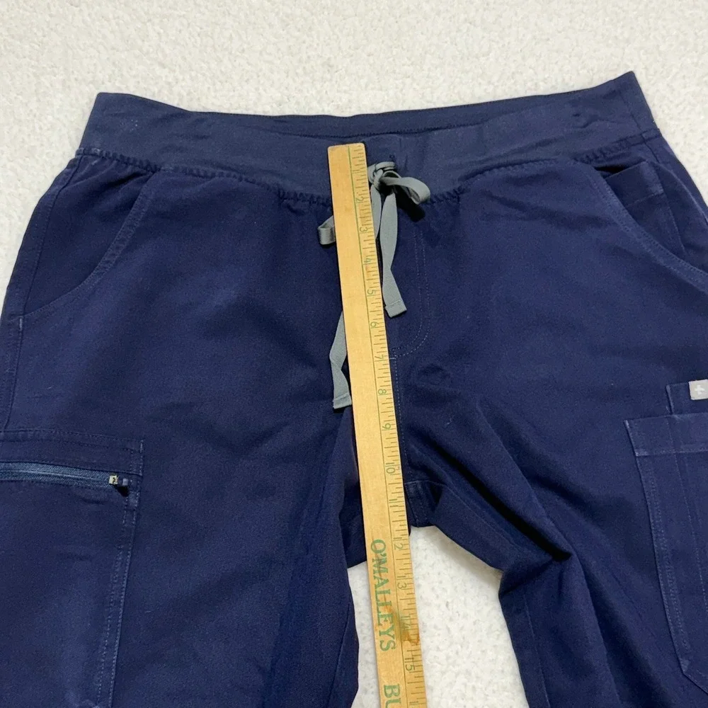 FIGS Mens Technical Collection Navy Blue Cargo Scrub Pants W22SW2023‎ Size L